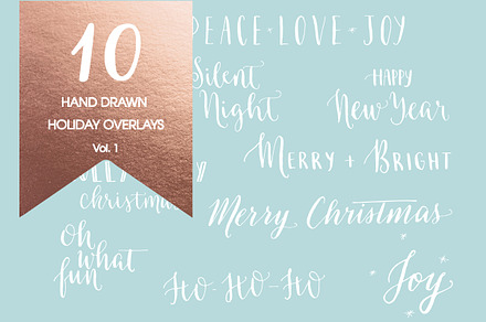 Holiday Overlays Vol. 1