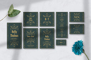 Vintage Wedding Invitation - Emerald, an Invitation Template by uyo66 (Thumbnail 8 of 8)