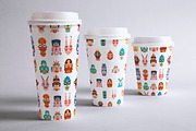 Ethnic tribal masks seamless pattern, a Pattern Graphic by Good Studio (Thumbnail 5 of 6)