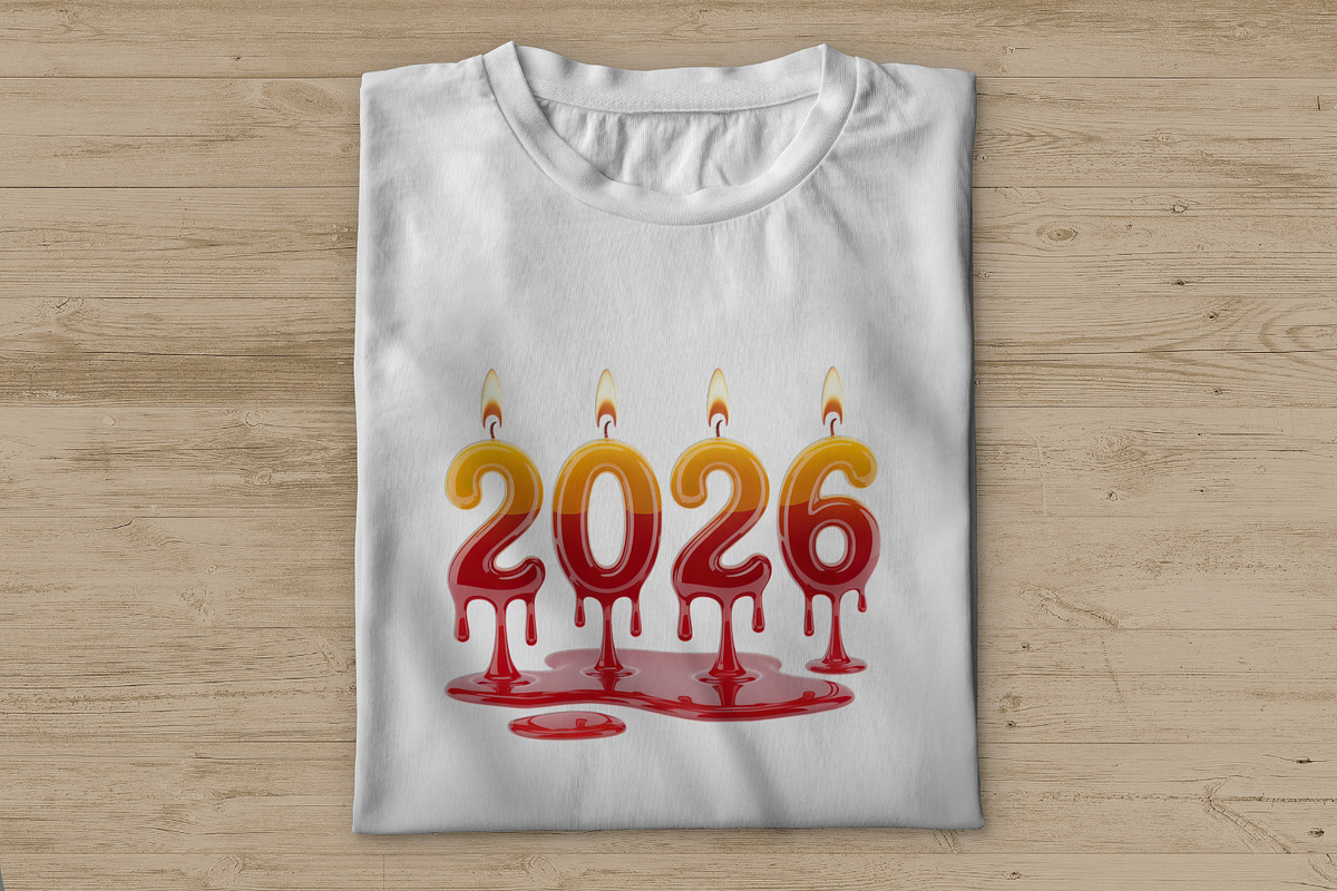 Whimsical New Year 2026 Clipart Bund, an Illustration by Ahmad Designs (Photo 3 of 3)