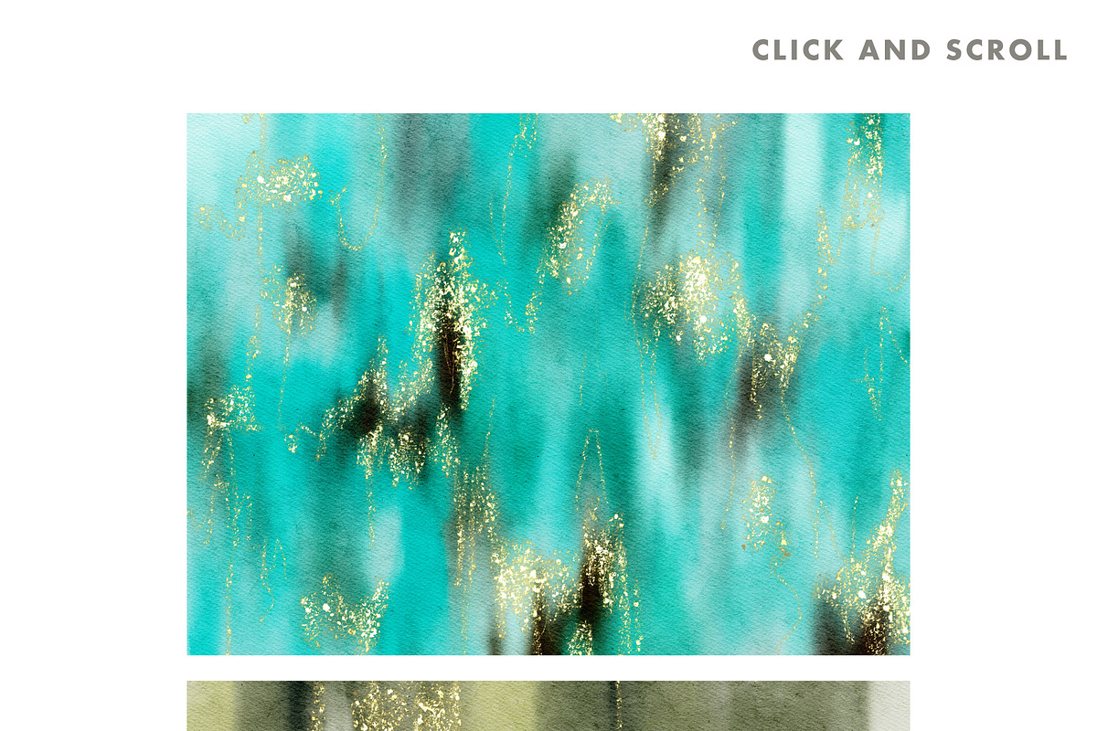 6 Painted and Gold Backgrounds Vol 1, a Texture Graphic by Spinsugar Graphics (Photo 8 of 12)