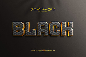 Psd Text Effect - Iron Effect