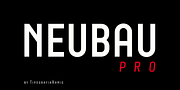 Neubau Pro, a Sans Serif Font by TipografiaRamis (Thumbnail 1 of 11)