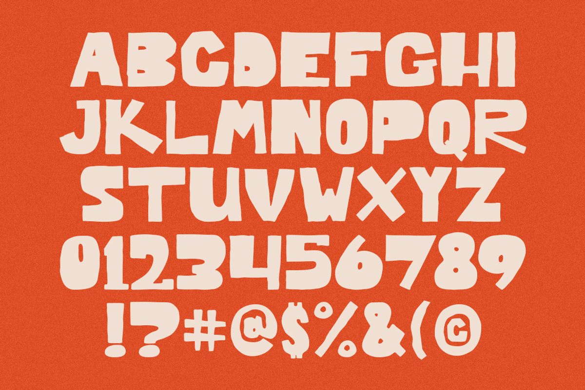 Groovy Jerky Organic Handdrawn Font, a Handwritten Font by GroovyFontCo (Photo 6 of 8)