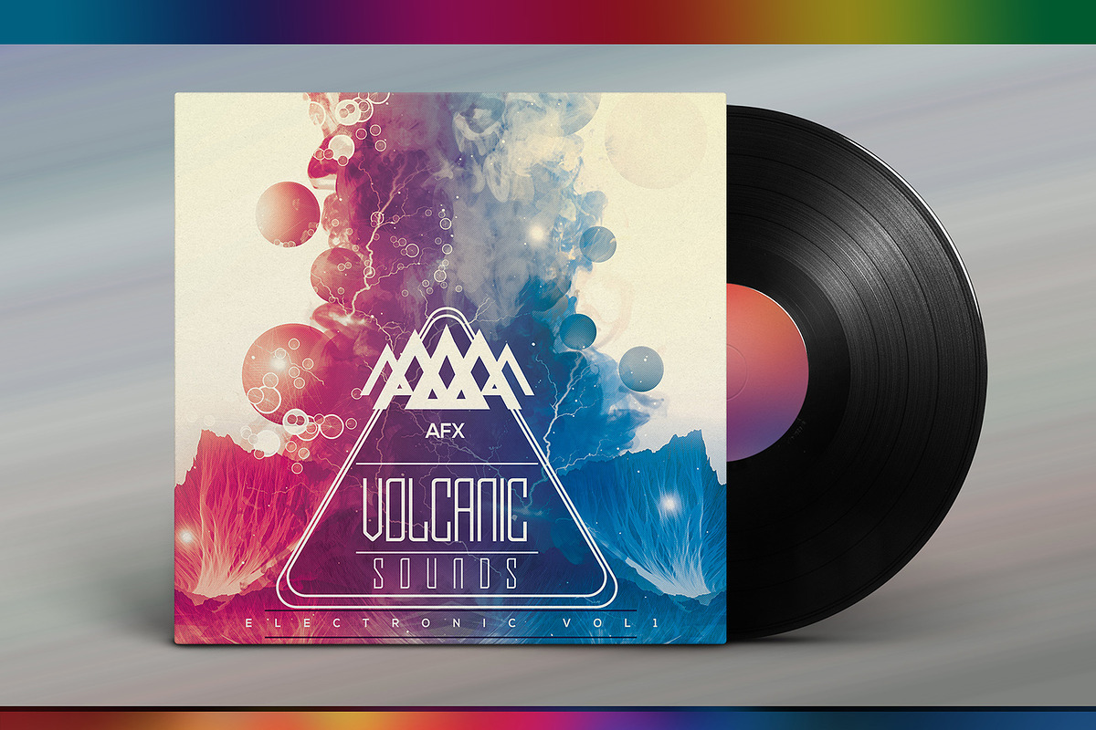 Volcanic Sounds Album Cover Artwork, a Social Media Template by angelicafx (Photo 2 of 3)