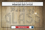 Glass #1 - 16 Text Styles, a Layer Style Add-On by Jonas Stensgaard (Thumbnail 15 of 19)