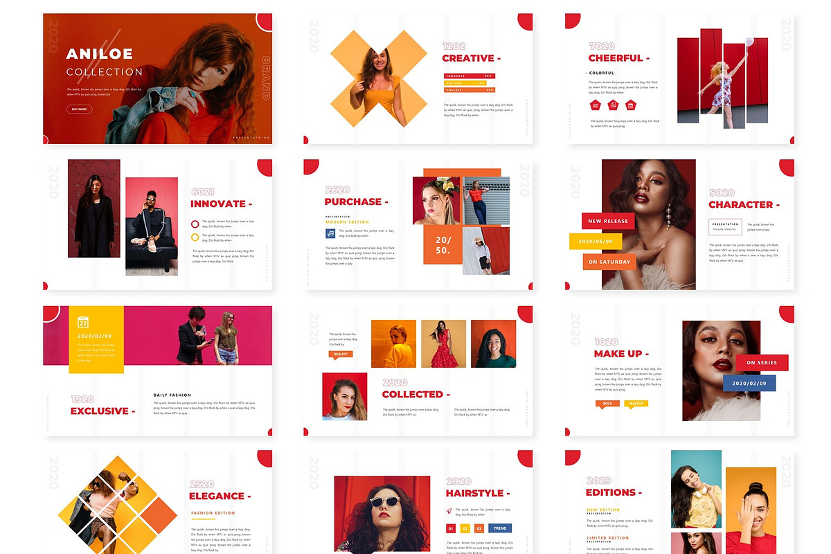 Aniloe - Powerpoint Template, a Presentation Template by AQR Studio