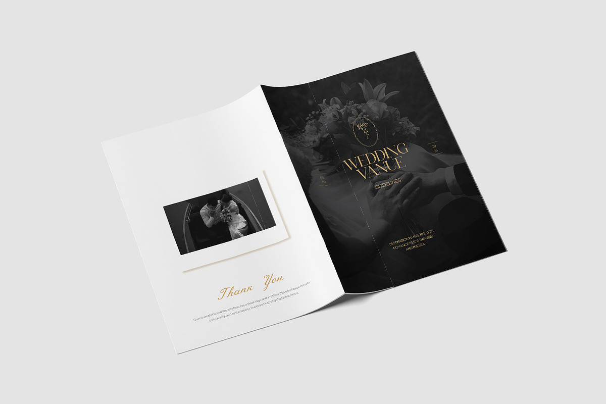 Wedding Brand Guideline Template, a Brochure Template by TMint Play (Photo 7 of 8)