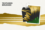 Gold Styles & Bonus Extras Bundle, a Layer Style Add-On by digiful (Thumbnail 9 of 13)