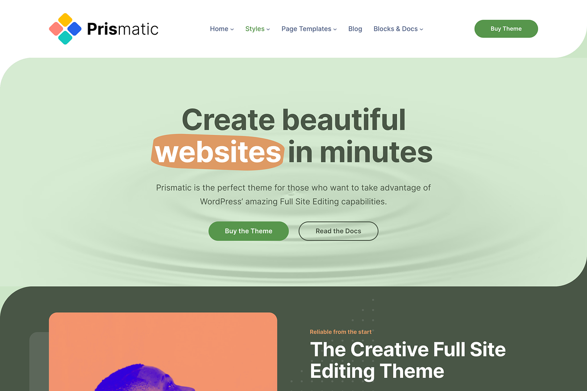 Prismatic - Creative Agency, a WordPress Template by IntellaSoft (Photo 8 of 11)