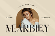 The Glamoure Serif Font, a Serif Font by Idea Studio (Thumbnail 2 of 12)