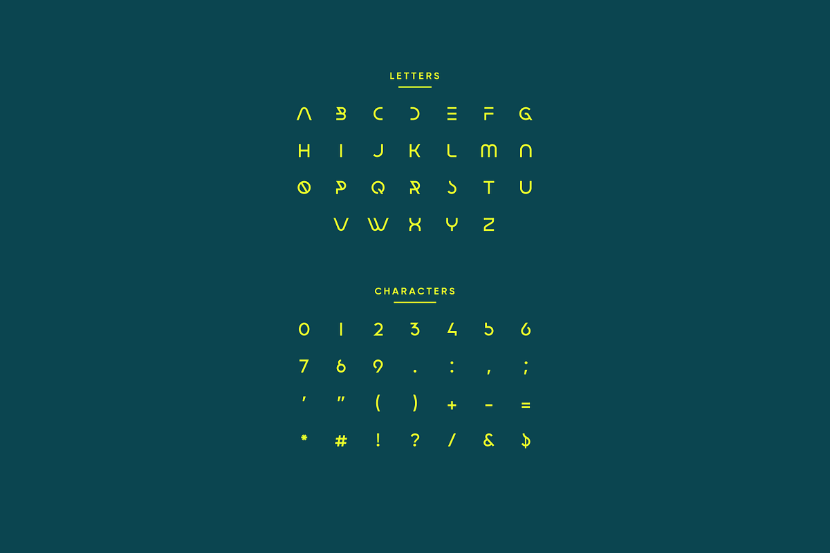 Rosqcop - Modern Futuristic Typeface, a Sans Serif Font by Letterna (Photo 3 of 4)