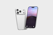 iPhone 17 Pro Mockup, an iPhone Mockup by Amigos__46 (Thumbnail 5 of 6)