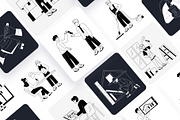 Animated Home Owner Illustration, an Outline Icon by Vectors Market (Thumbnail 4 of 5)
