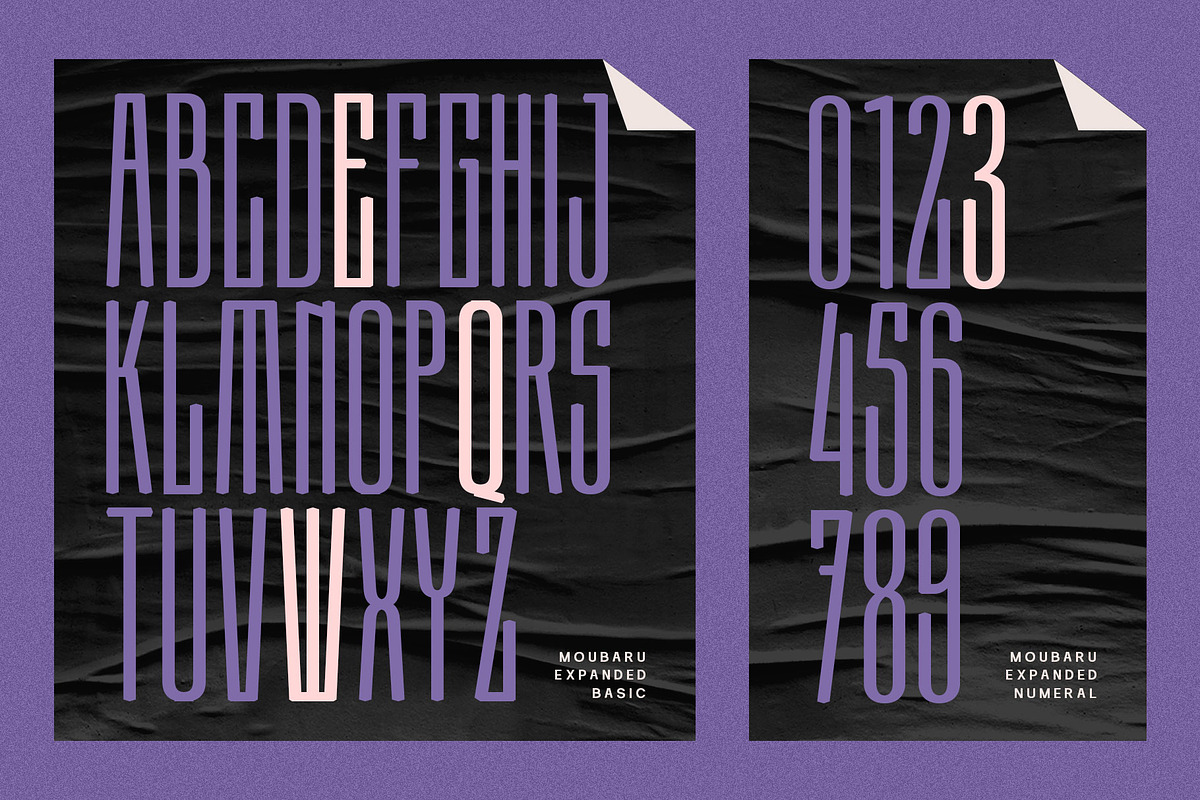 MOUBARU Typeface, a Sans Serif Font by alit design (Photo 9 of 17)