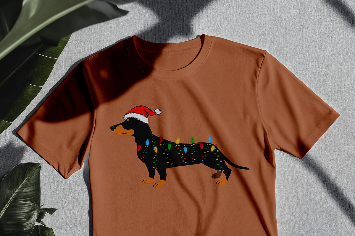 Dog Christmas T Shirt Design Digital, a Graphic by Vector Portal (Photo 6 of 6)