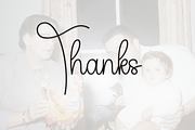 Daddy Vintage | Script Font, a Handwritten Font by Scratchones (Thumbnail 8 of 8)