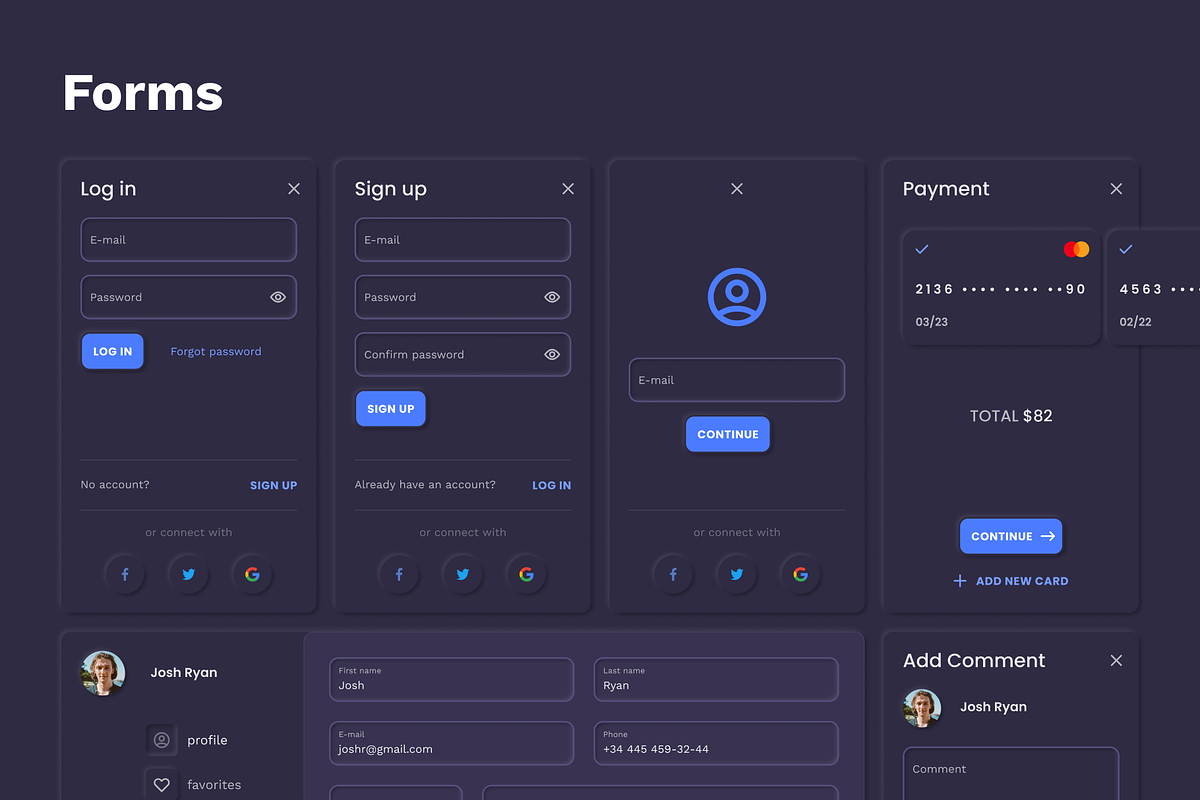 Foxtrot Neo UI-Kit, an UI Kit Template by Tristero (Photo 3 of 9)