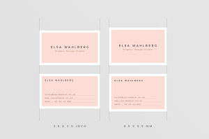 Wahlberg Business Card