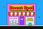 Gummy Pop Font, a Sans Serif Font by Handmadefont (Thumbnail 7 of 15)