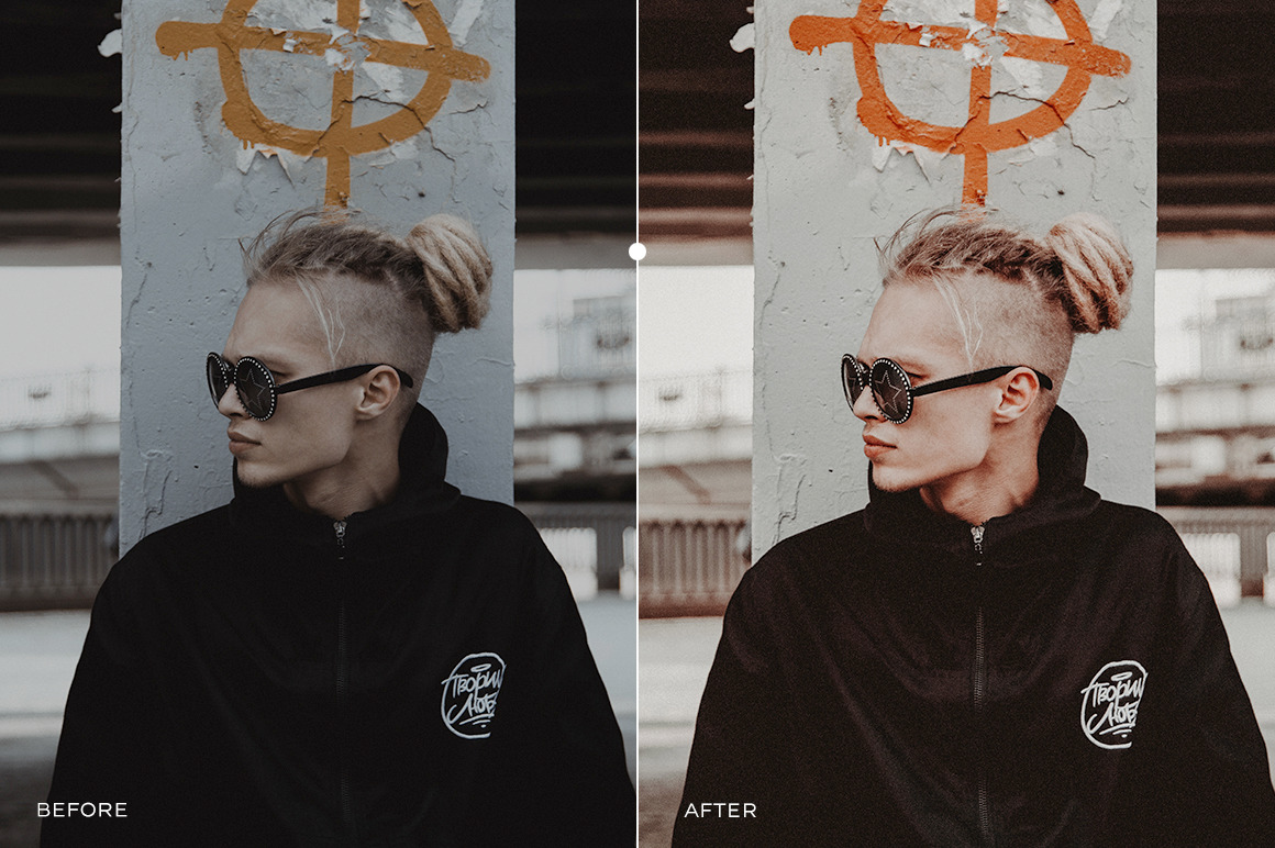 Dope Portrait Lightroom Presets, an Action Add-On by Lavinsky Art Store (Photo 8 of 11)