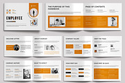Employee Handbook Template, a Brochure Template by MightyDesign (Thumbnail 1 of 6)