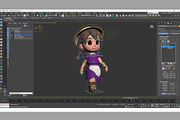 3d Cartoon Girl SG3FC, a Characters & Person 3D Model by LomellRueca (Thumbnail 23 of 27)