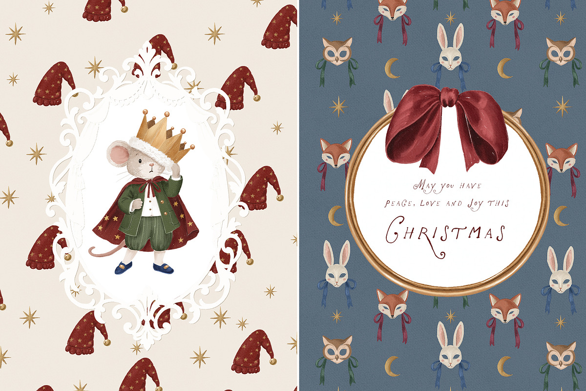 Christmas Theatre Clipart 230+, a Seasonal Illustration by Muse Artist (Photo 19 of 22)