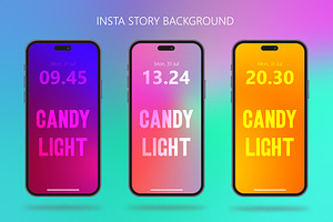 CandyLight - Gradient Background