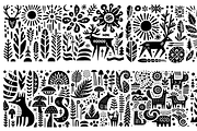 Vintage Flowers Folk Art, a Decorative Illustration by devastd (Thumbnail 26 of 28)