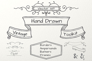 Hand Drawn Vintage Elements