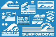Surf Logo Graphics, an Object Graphic by Firowerk (Thumbnail 9 of 10)