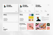 Portfolio Google Slides Template, a Presentation Template by Design18th (Thumbnail 4 of 9)