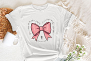 Proverbs Coquette Bow PNG, Pink Bow, an Illustration by SharpMarketplace (Thumbnail 7 of 9)