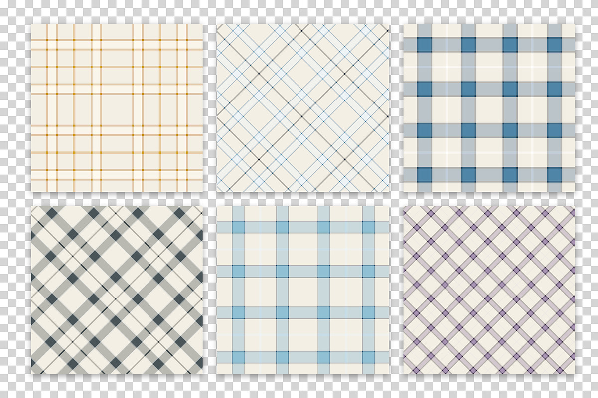 White Tartan Plaid Digital Paper Set, a Pattern Graphic by Gfx Expert Team (Photo 2 of 3)