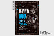 DJ Concert Flyer/Poster, a Flyer Template by Mariux (Thumbnail 2 of 2)