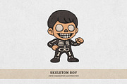 Kids Trick-or-Treat Illustration, an Illustration by MEANDSTUDIO (Thumbnail 3 of 11)
