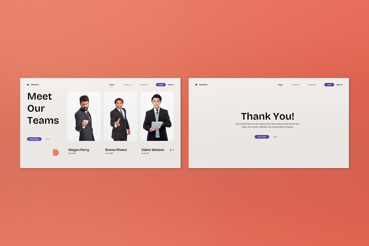 Cream Modern Business Plan PPT, a Presentation Template by graphicook (Photo 2 of 4)