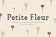 Petite Fleur Font: SVG, Regular, a Serif Font by ReveryWorks (Thumbnail 1 of 10)