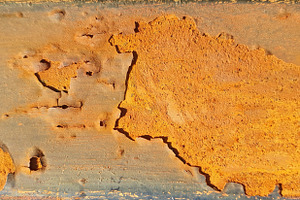 brown rusted steel metal texture background, a Photo by WorldOfPhotos