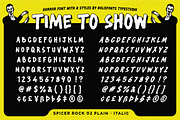 Spicer Rock Horror Font Collection, a Sans Serif Font by 24Design Studios (Thumbnail 6 of 10)