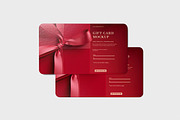 Gift Card Mockup, an Advertising Mockup by xavier_studio (Thumbnail 4 of 5)
