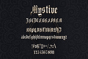 Mystive Blackletter Font, a Blackletter Font by DmDesignsStoreArt (Thumbnail 2 of 2)