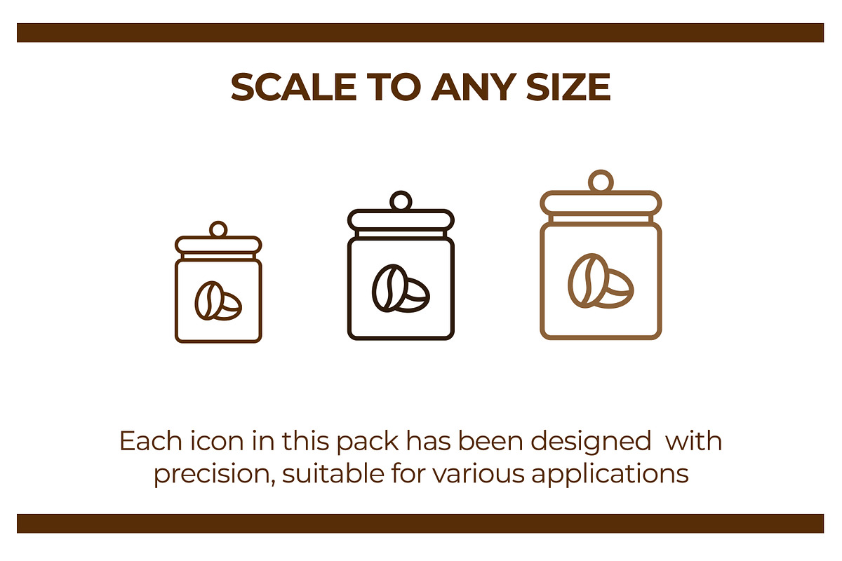 Coffee Shop Icon Set, an Outline Icon by Tekuni (Photo 6 of 9)