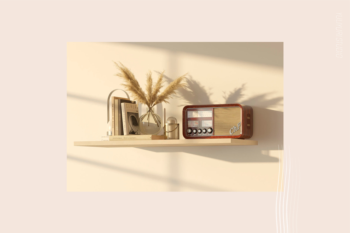 RETRO NOSTALGIA | Frame Mockup set, a Household Mockup by yuliyuri.studio (Photo 13 of 14)