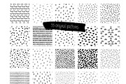 50+ handdrawn seamless texture, a Pattern Graphic by Cozy pattern shop (Thumbnail 2 of 5)