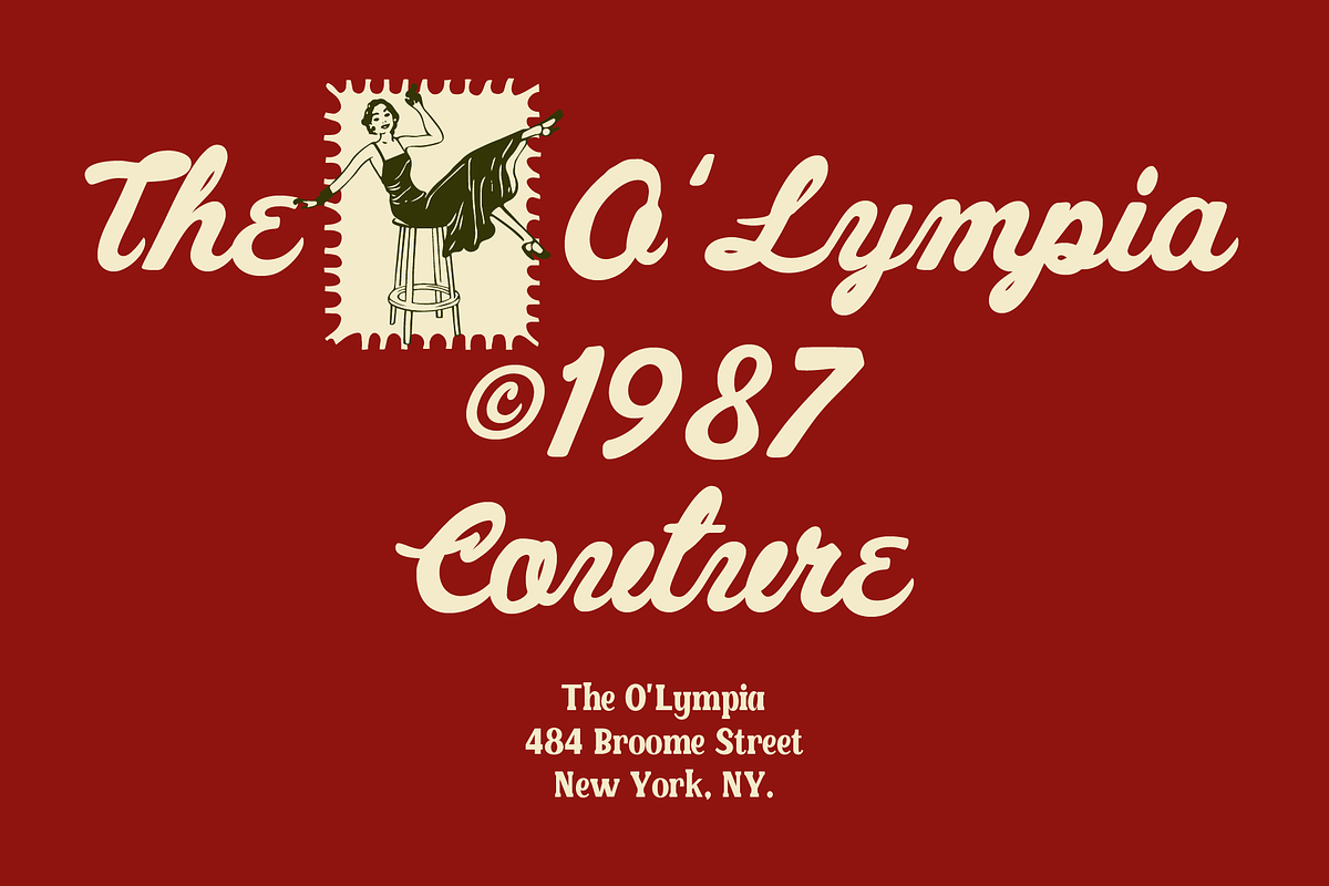 SFC Limone Club Script, a Script Font by Skilline Supply Co. (Photo 4 of 10)