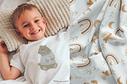 Christmas animals for kids clipart, an Animal Illustration by polikarpovaart (Thumbnail 3 of 12)