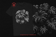 10 Bundle Dark Art Monstera Plant, an Illustration by Morspective (Thumbnail 2 of 7)
