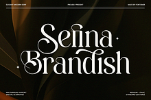 Sefina Brandish - Beauty Luxury Font